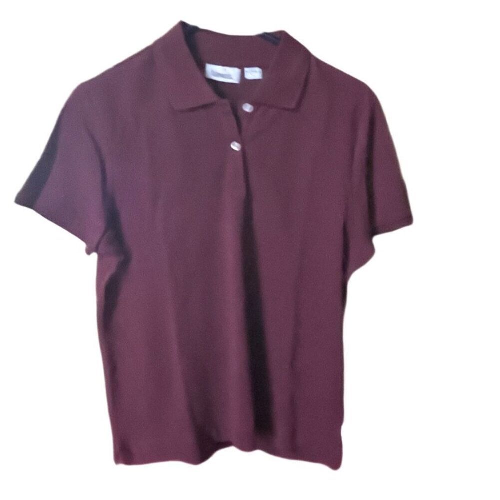 Ashworth size L 100% cotton polo shirt gorpcore outdoors.